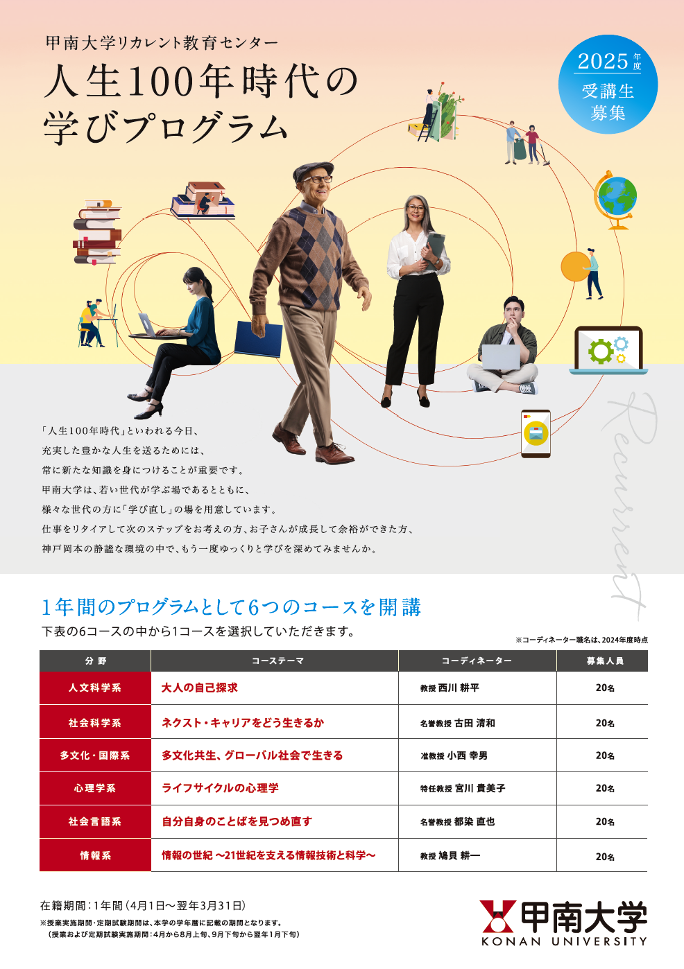 人生100年時代の学びプログラム