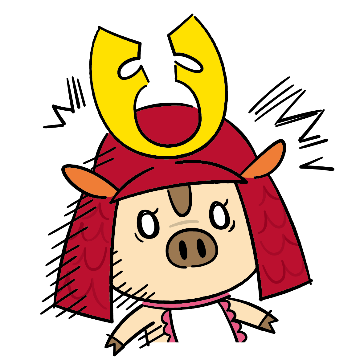 驚く