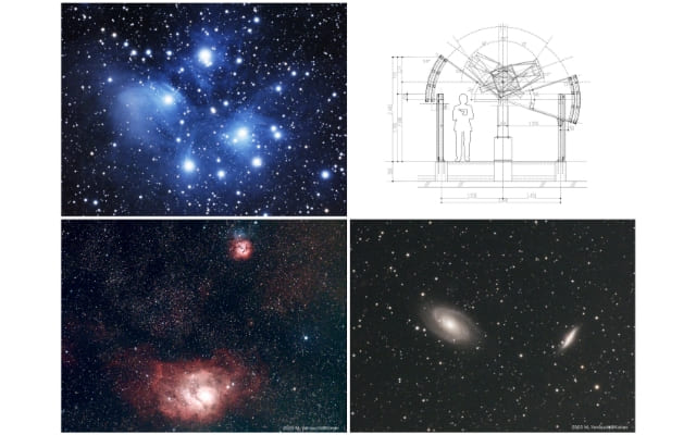 宇宙への扉を開く天体観測教育プロジェクト