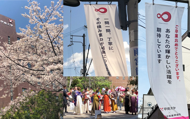 駅をでれば、そこからキャンパス！岡本商店街連携プロジェクト